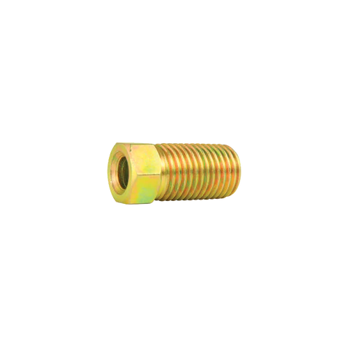 BL BLF-10B AGS Steel Tube Nut, Long, 3/16 Tube (3/8-24 Inverted)