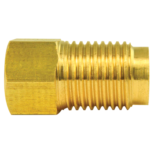 BL BLF-20B AGS Brass Adapter (Female 3/8-24 Inverted to Male 1/2-20 Inverted)