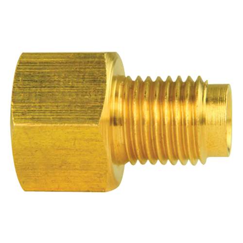 BL BLF-23B AGS Brass Adapter (Female 7/16-24 Inverted to Male 3/8-24 Inverted)