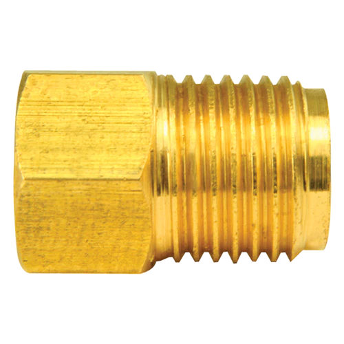 BL BLF-28B AGS Brass Adapter (Female 3/8-24 Inverted to Male 9/16-18 Inverted)