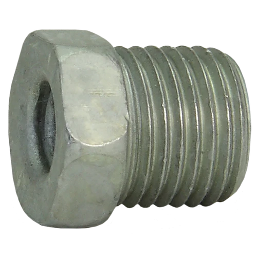 BL BLF-44B AGS Steel Tube Nut, 1/4 Tube (1/2-20 Inverted)