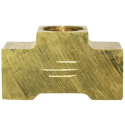 BL BLF-59B AGS Brass Union Tee (Female 3/8-24 Inverted)