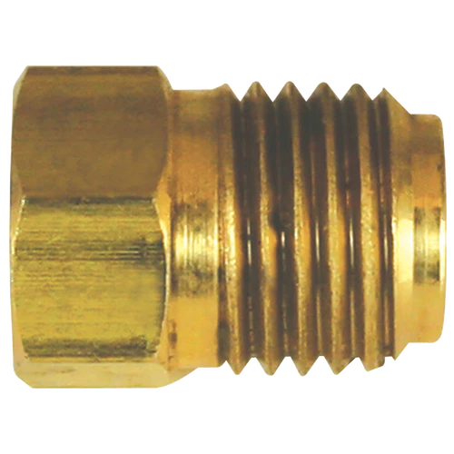 BL BLF-60B AGS Brass Plug, 3/16" Tube (3/8-24 Inverted)