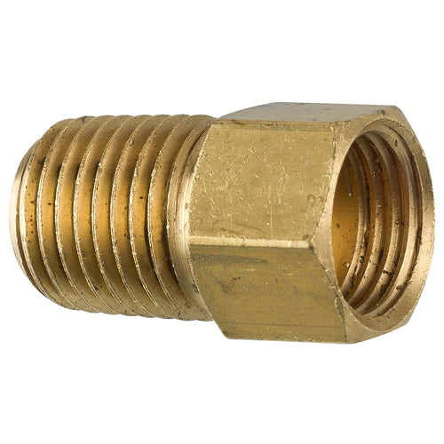 BL BLF-69B AGS Brass Connector (Female 1/2-20 Inverted to Male 1/4-18 NPT)