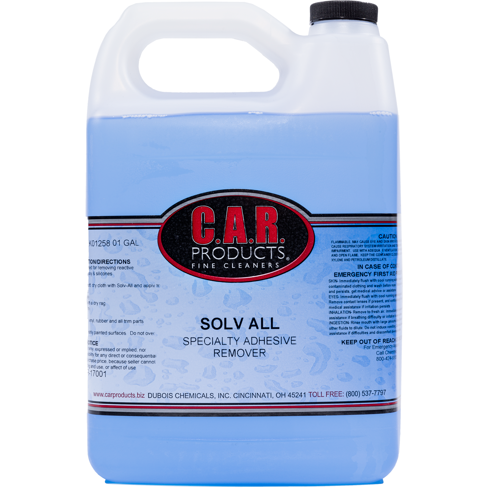 XCP CAR-17001 CAR Products Solv-All Adhesive Remover (1 gal)