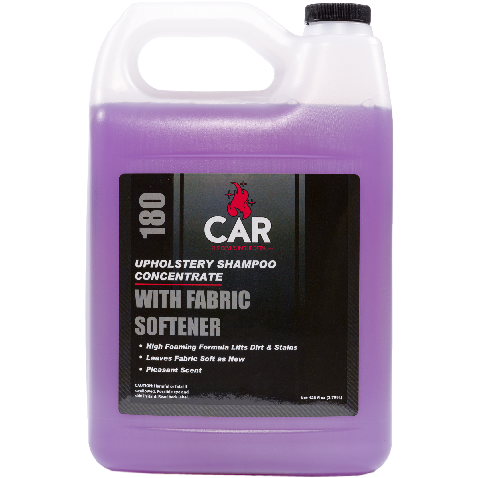 XCP CAR-18001 CAR Products Upholstery Shampoo Concentrate w/ "RM" Fabric Softener (1 gal)