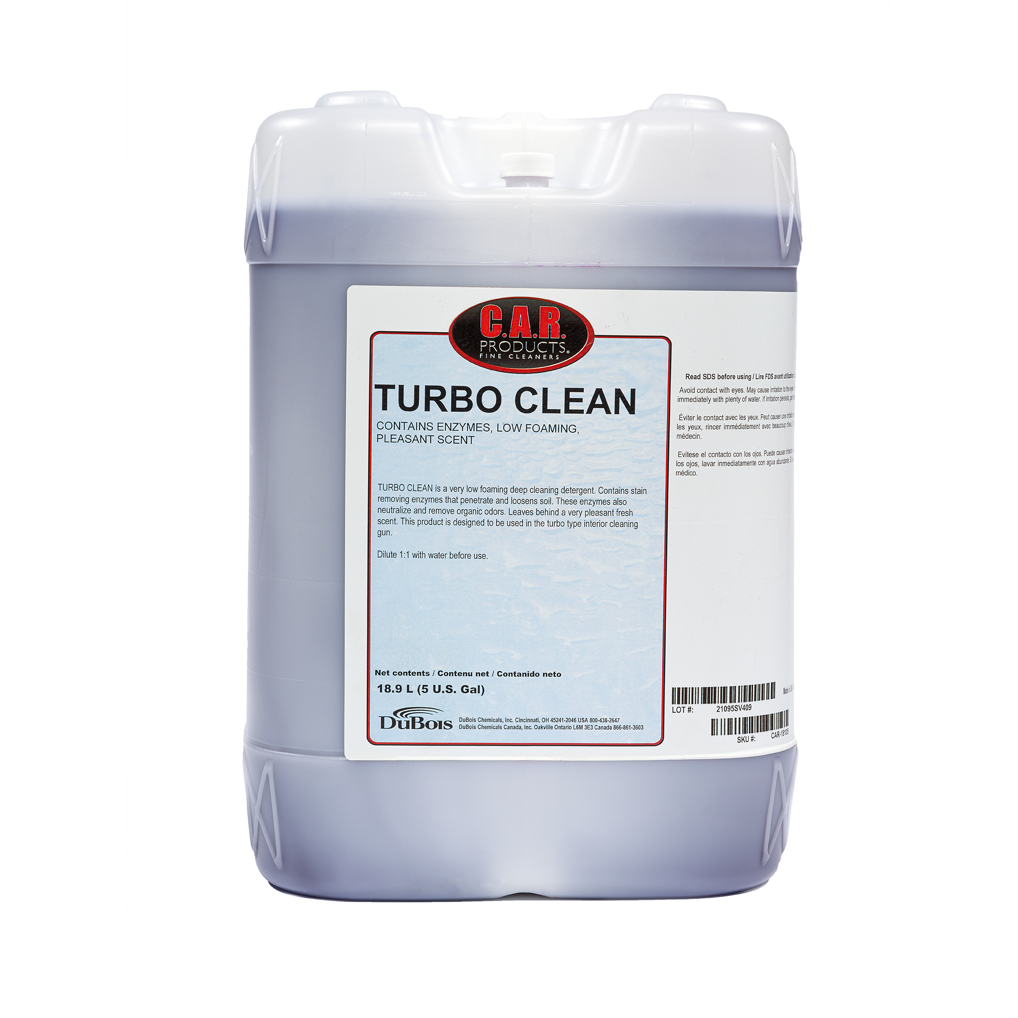 XCP CAR-18105 CAR Products Turbo Clean (5 gal)