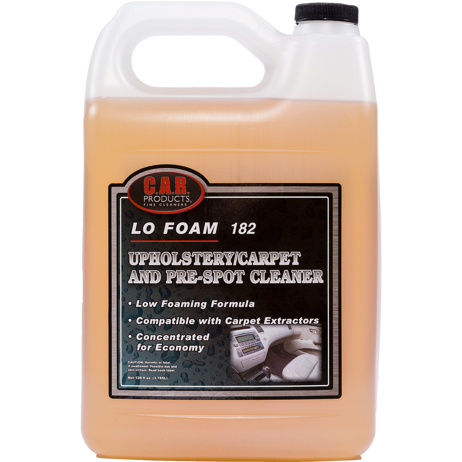 XCP CAR-18201 CAR Products Lo Foam Upholstery/Carpet & Pre-Spot Cleaner (1 gal)