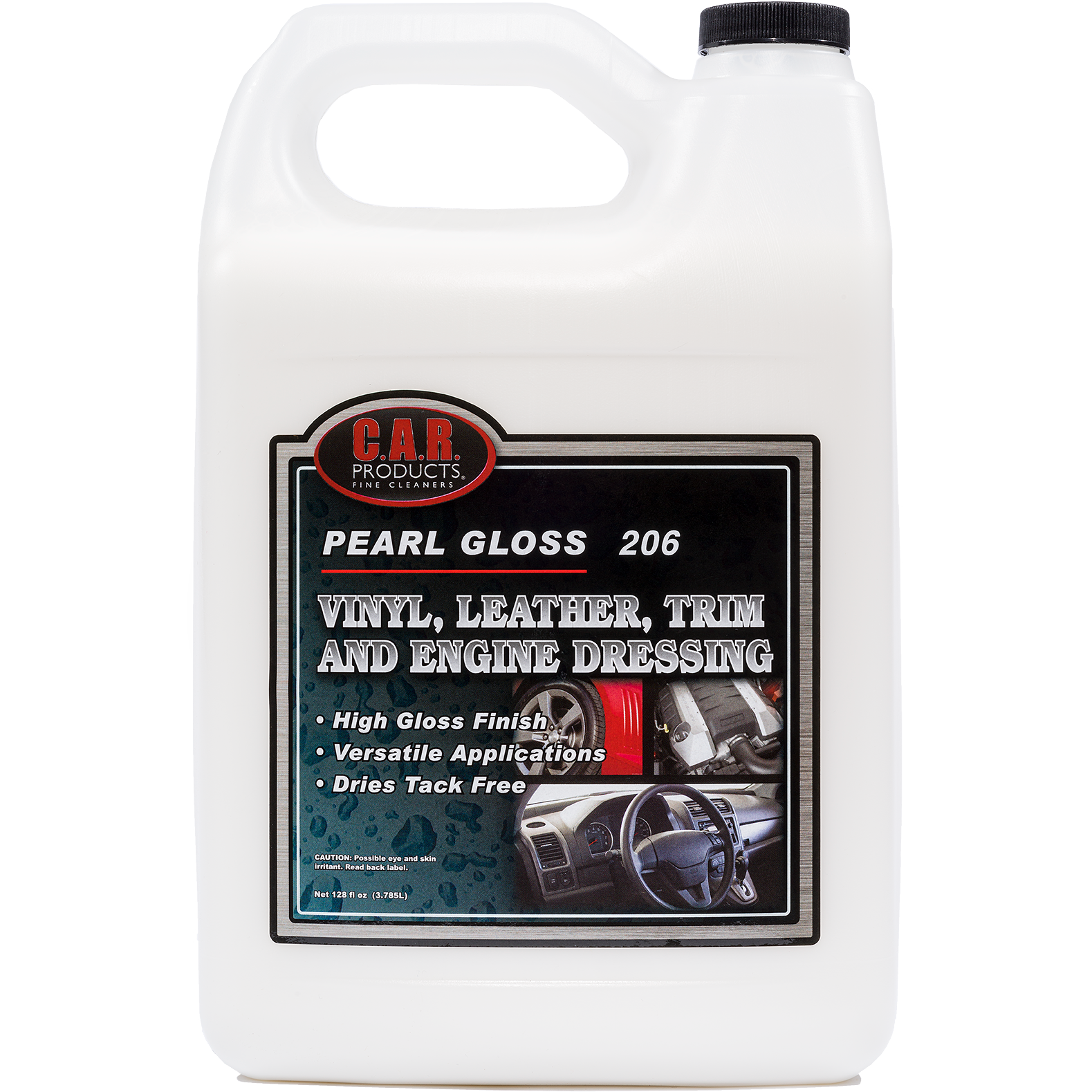 XCP CAR-20601 CAR Products Pearl Gloss Vinyl, Leather, Trim & Engine Dressing (1 gal)