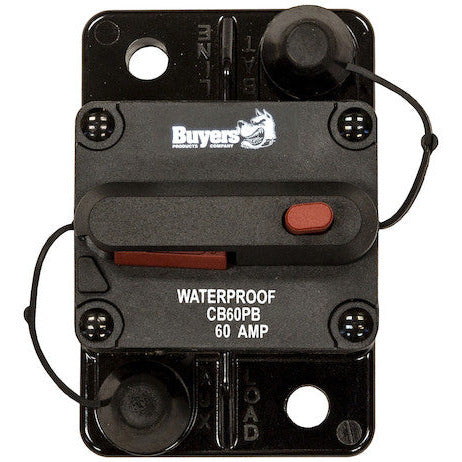 SBU CB60PB Buyers Waterproof Circuit Breaker w/ Reset (60A)