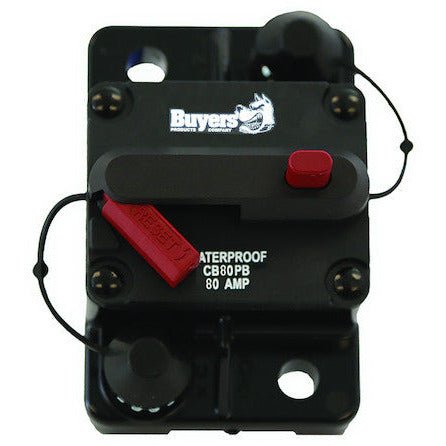 SBU CB80PB Buyers Waterproof Circuit Breaker w/ Reset (80A)