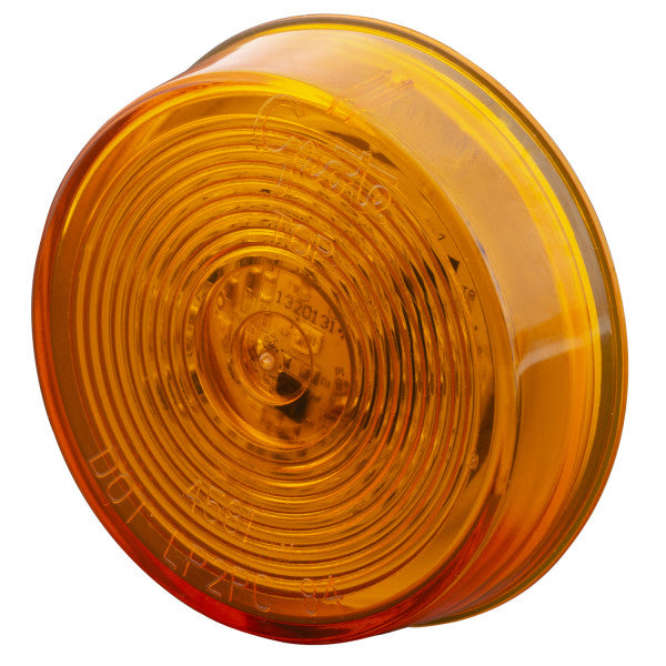 LTG G1033 Grote Hi Count 13-Diode LED Round Clearance Marker Light (2.5", Optic Lens, Amber)