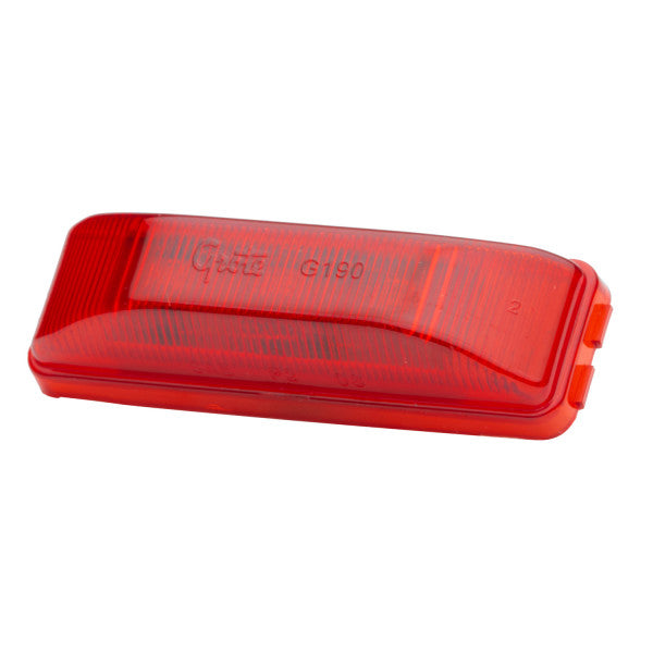LTG G1902 Grote Hi Count 3-Diode LED Rectangle Clearance Marker Light (4", Red)