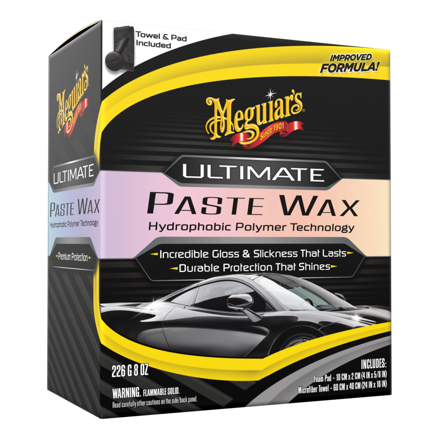 MEG G210608 Meguiar's Ultimate Paste Wax Kit (8 oz)