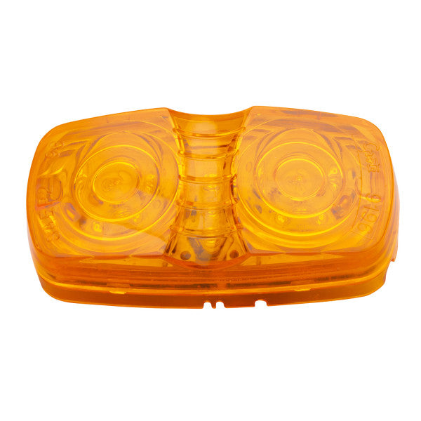 LTG G4603 Grote Hi Count LED Square-Corner 13-Diode Clearance Marker Light (Amber)