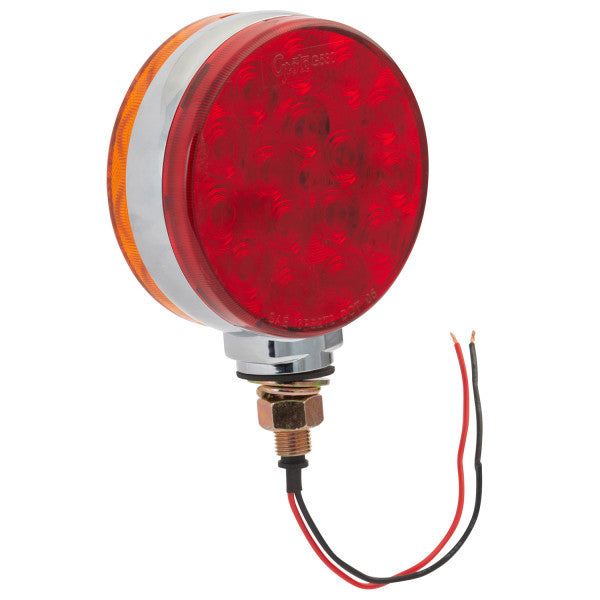 LTG G5300 Grote Hi Count Double-Face LED Stop Tail Turn Light (4" Round, Pedestal)