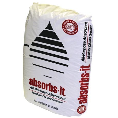 OD I01128G60 Oil-Dri Absorbs-it Clay Absorbent (28 qts/58 lbs)