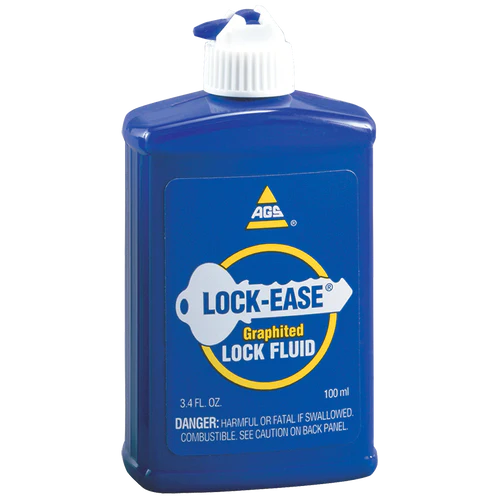AGS LEK-4 AGS LOCK-EASE Graphited Lock Fluid Lubricant (3.4 oz)