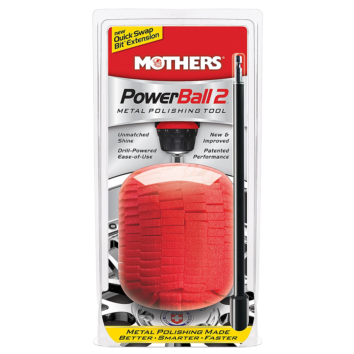 MTH 05143 Mothers PowerBall 2 Metal Polishing Drill Tool