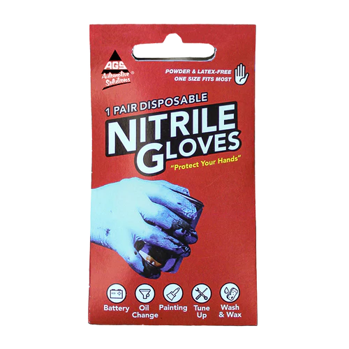 AGS NG-1A AGS Disposable Nitrile Gloves (2 pk)