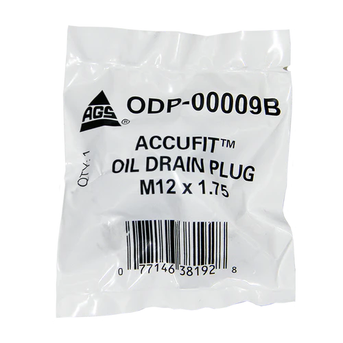 AGS ODP-00009B AGS Accufit Oil Drain Plug (M12X1.75)