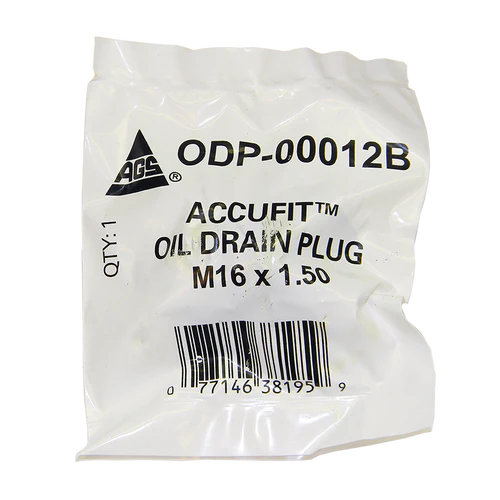 AGS ODP-00012B AGS Accufit Oil Drain Plug (M16X1.50)