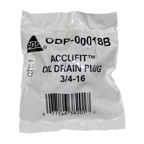 AGS ODP-00018B AGS Accufit Oil Drain Plug (3/4-16)