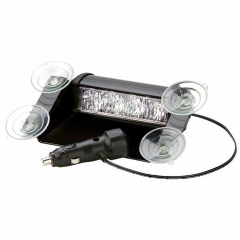 ECO 3611A ECCO Directional 4 LED Dash Light (Switched, Amber, Suction or 2 Bolt)
