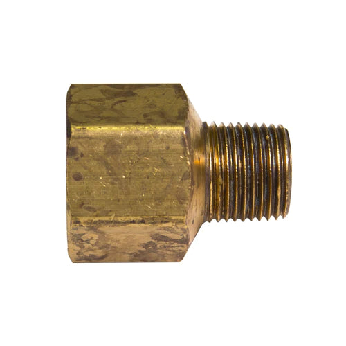 BL PTF-56B AGS Brass Adapter (Male 3/8-18 NPT, Female 1/2-14 NPT)