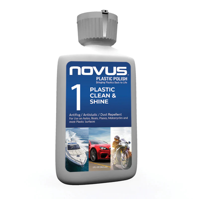 GAJ 7345 Novus Plastic Polish Novus 1: Clean & Shine (2 oz)