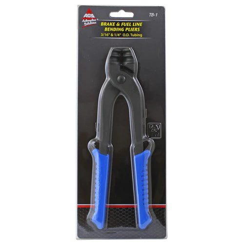AGS TB-1 AGS Brake & Fuel Line Bending Pliers (3/16", 1/4")