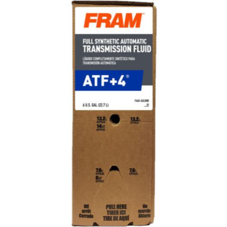FRLF440-6GLBNB FRAM Full Synthetic ATF +4 Automatic Transmission Fluid (6 Gal)