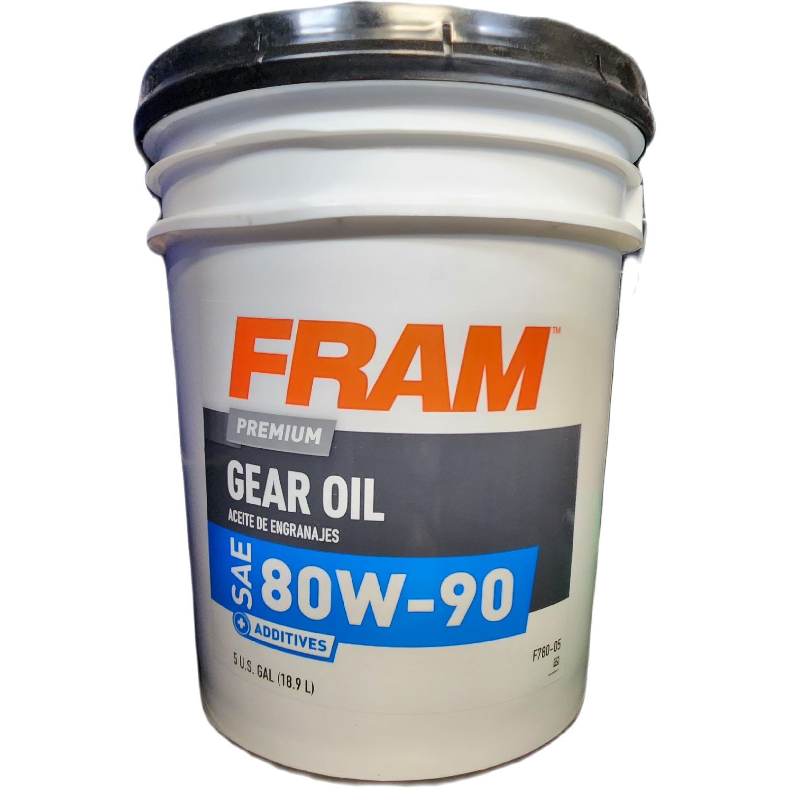 FRL F780-05 FRAM 80W-90 Gear Oil (5 Gal)