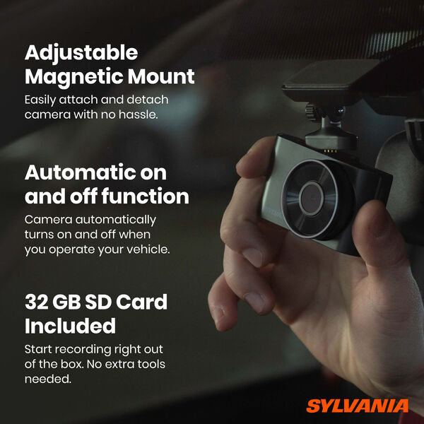 SLB RDSGHT-BASIC.BX Sylvania Roadsight Basic Dash Camera