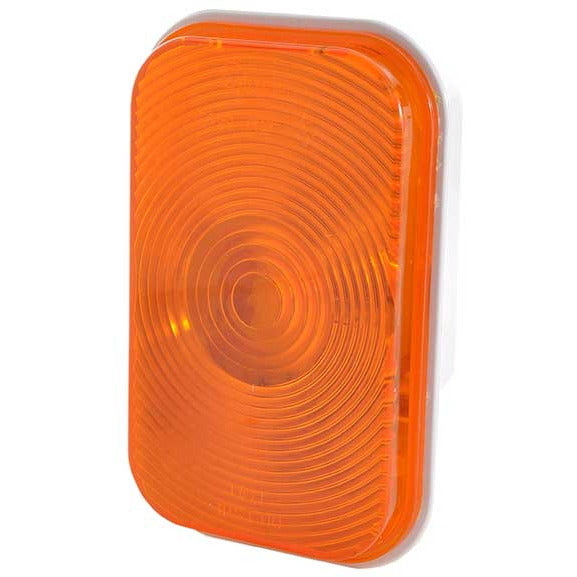 LTG 52203 Grote Rectangular Stop Tail Turn Light (Amber, Park/Turn, Double Contact)