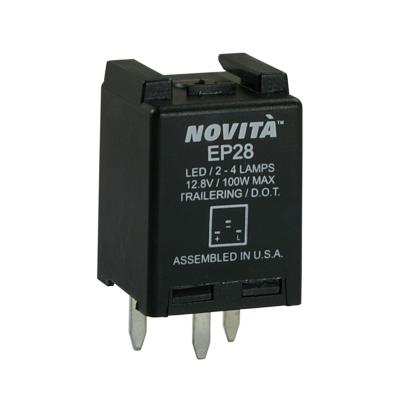 SLB EP28.MC1 Novita LED Hazard and Turn Signal Flasher (3 pin, 12V)