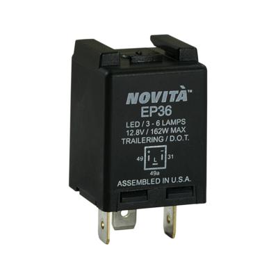 SLB EP36.MC1 Novita LED Hazard and Turn Signal Flasher (3 pin, 12V)