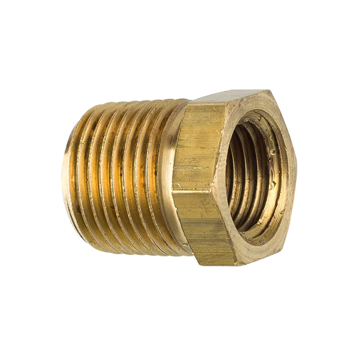 BL PTF-17B AGS Brass Bushing (Male 3/8-18 NPT, Female 1/4-18 NPT)