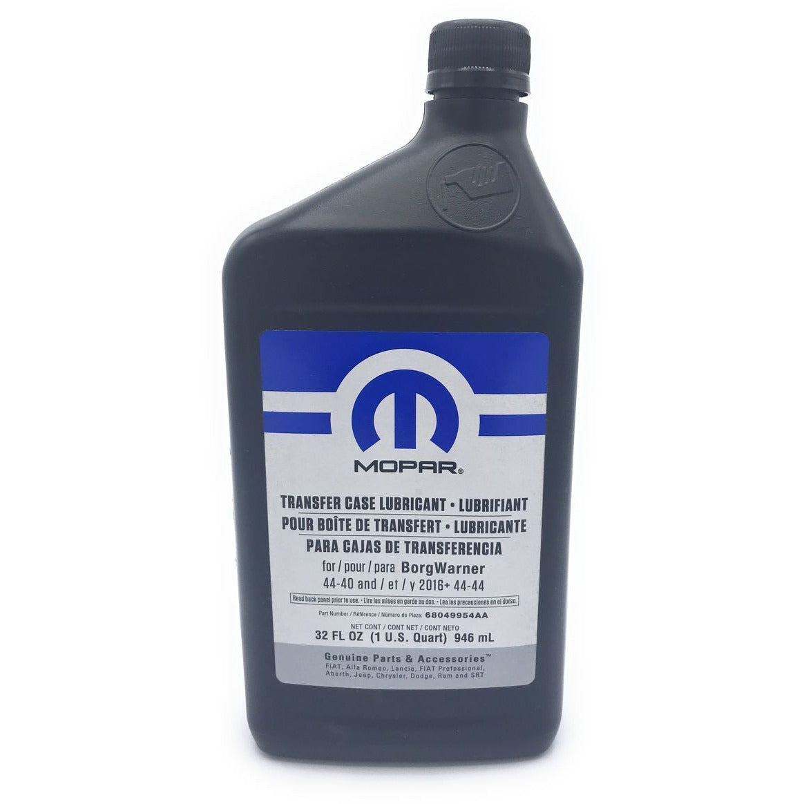 XMP 68049954AC Mopar Conventional BW 44-40 Transfer Case Gear Oil (1 qt)