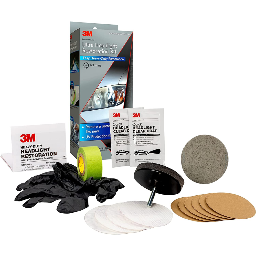 MMM 39195 3M Ultra Headlight Restoration Kit
