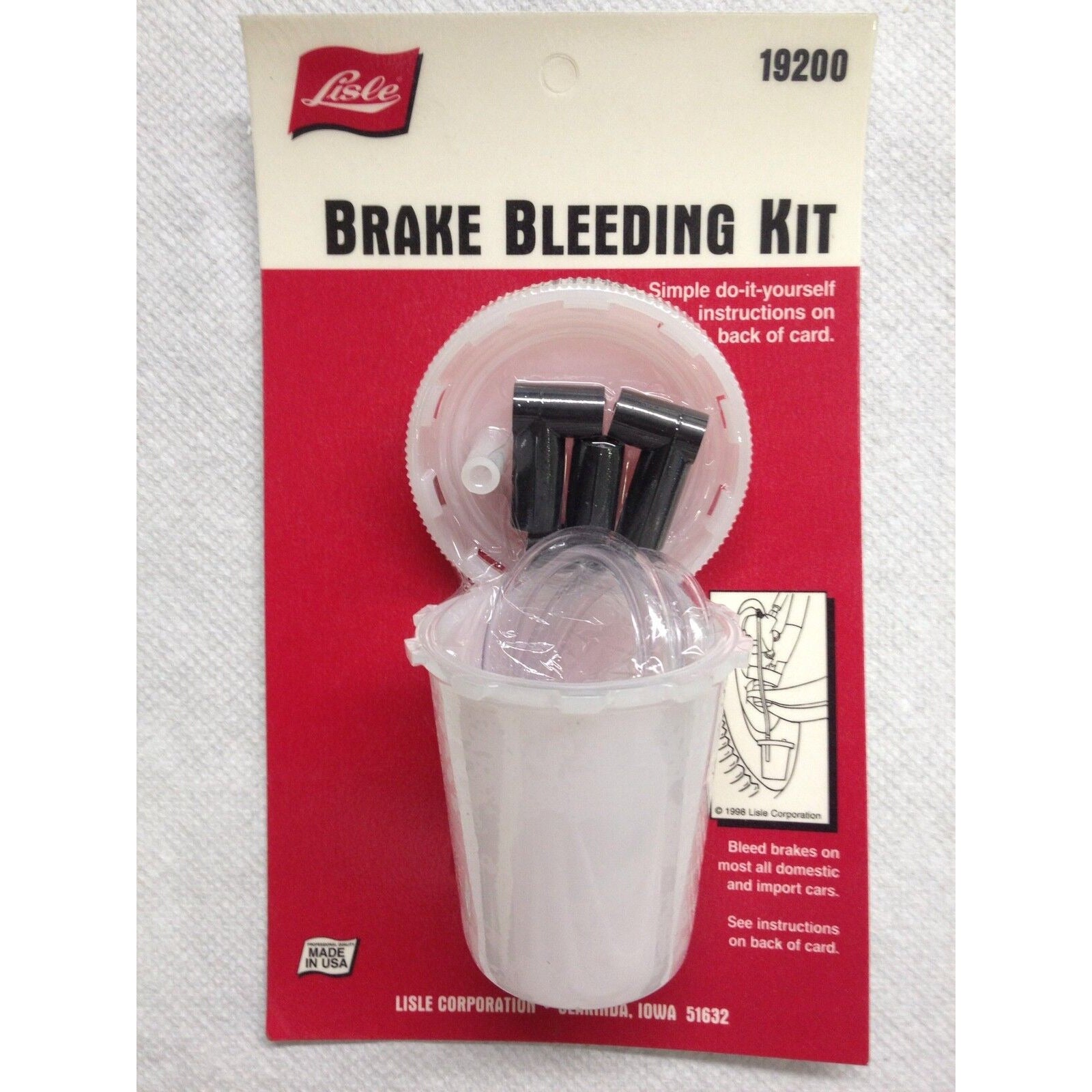 LST 19200 Lisle Brake Bleeding Kit