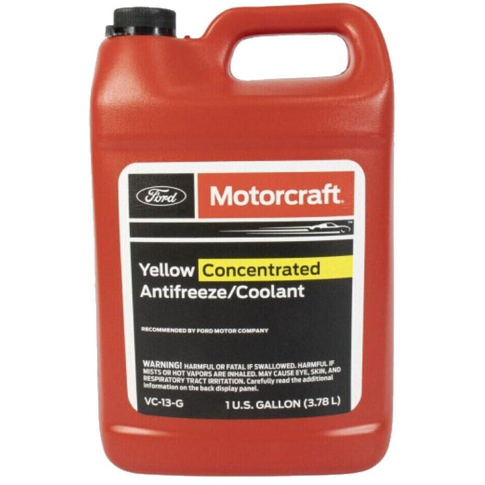 XFM VC13G Motorcraft Antifreeze/Coolant Concentrated (Yellow, 1 Gal)