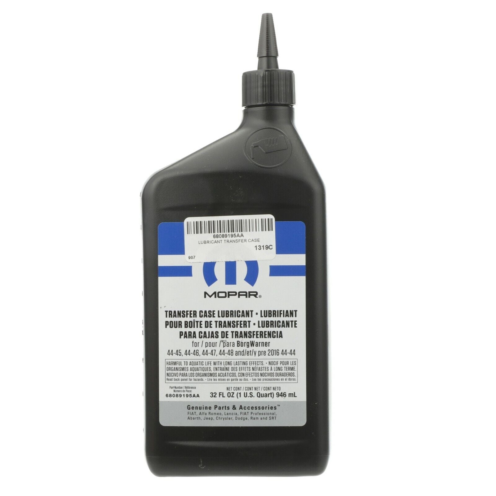 XMP 68089195AA Mopar Conventional BW 44-45 Transfer Case Gear Oil (1 qt)