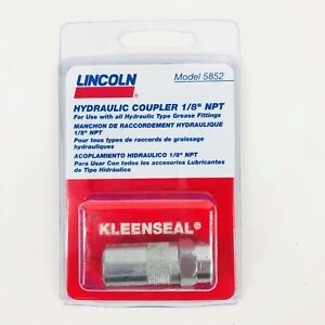 ET LIN5852 Lincoln Small Diameter Grease Gun Coupler (1/8" NPTF)