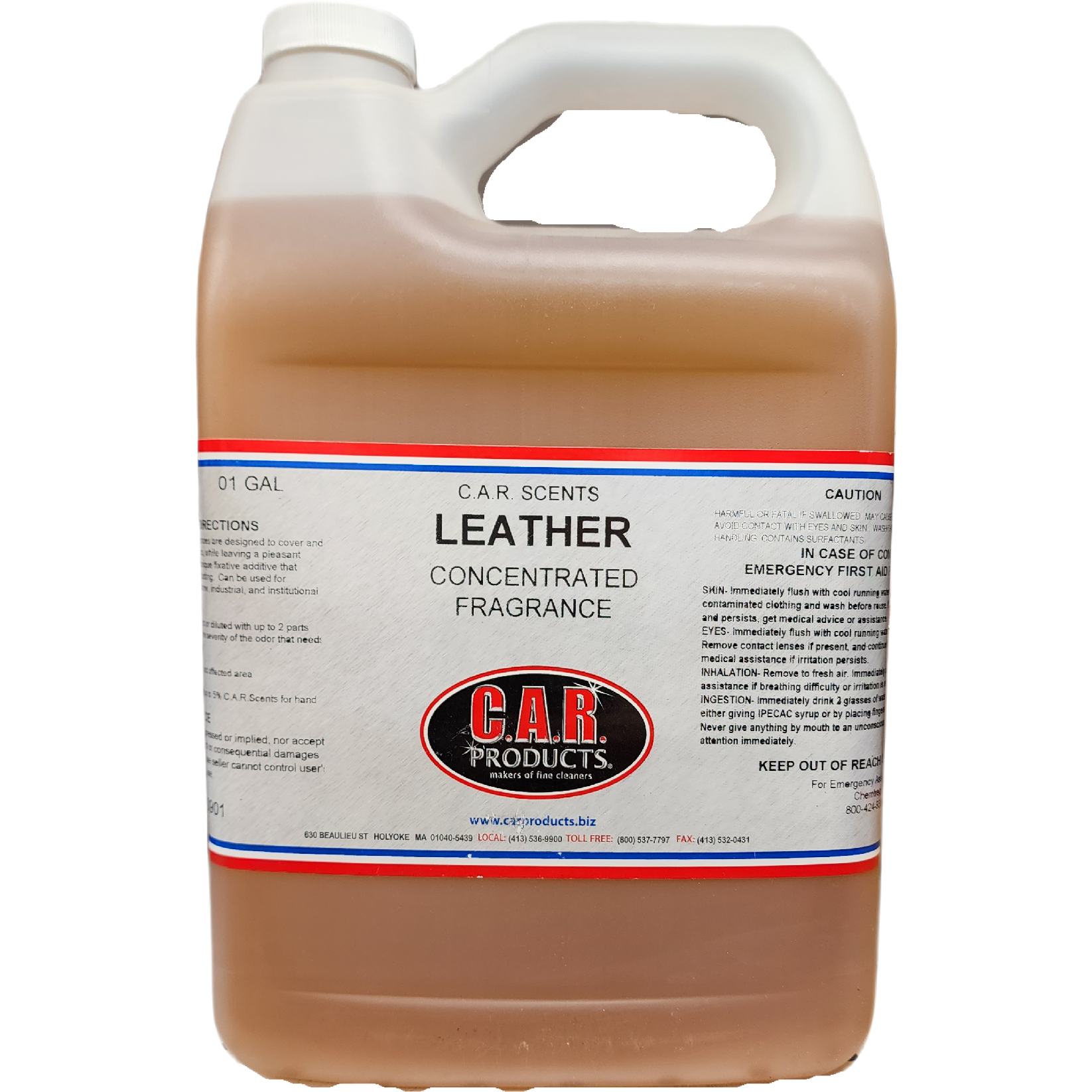 XCP CAR-40901 CAR Products Leather Concentrated Fragrance (1 gal)