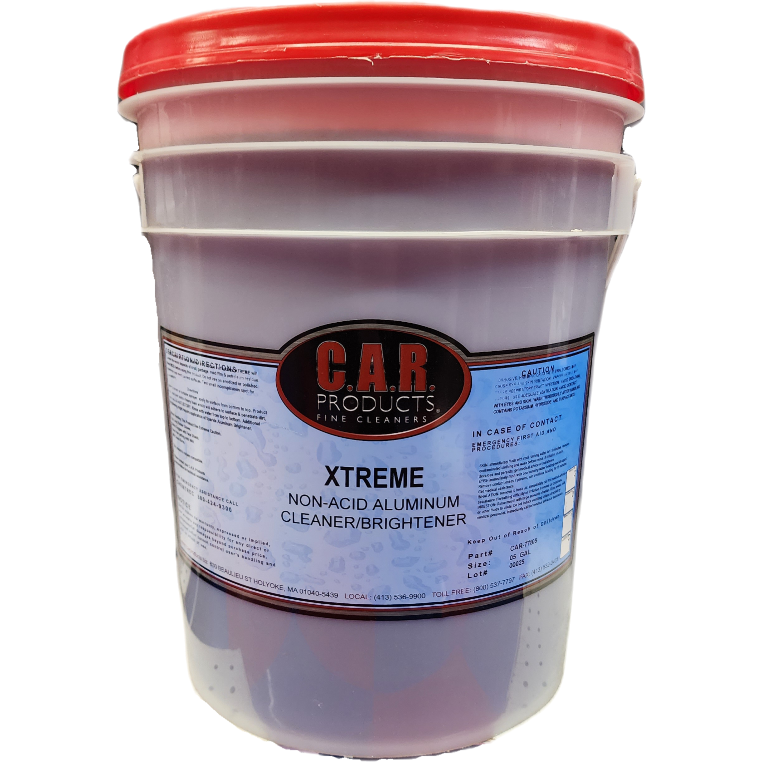 XCP CAR-77805 CAR Products Xtreme Aluminum Brightener (Non Acid, 5 gal)