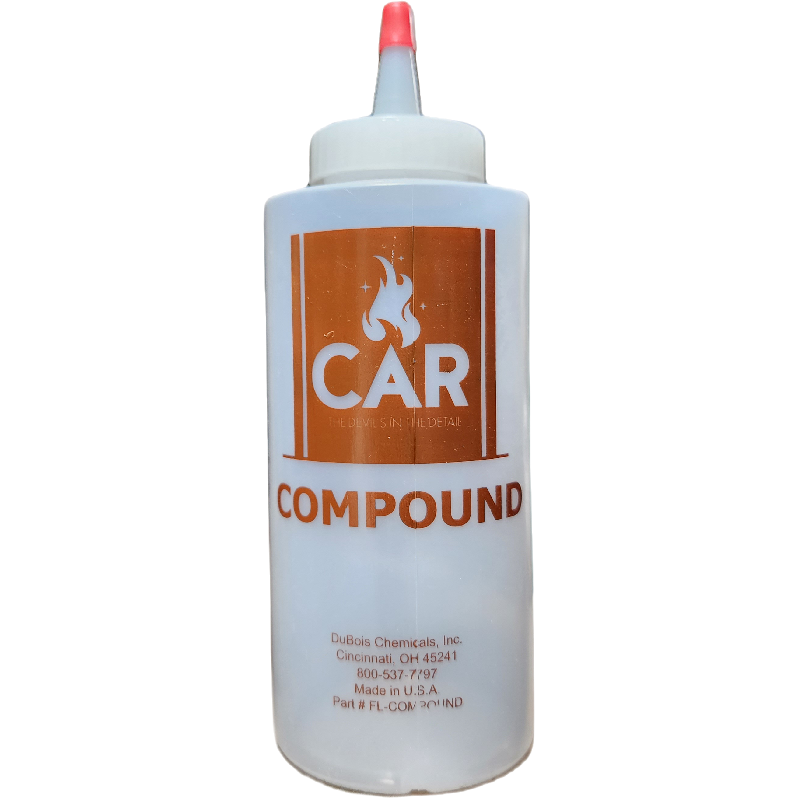 XCP FL-COMPOUND CAR Products Prelabeled Squeeze Bottle (12oz)