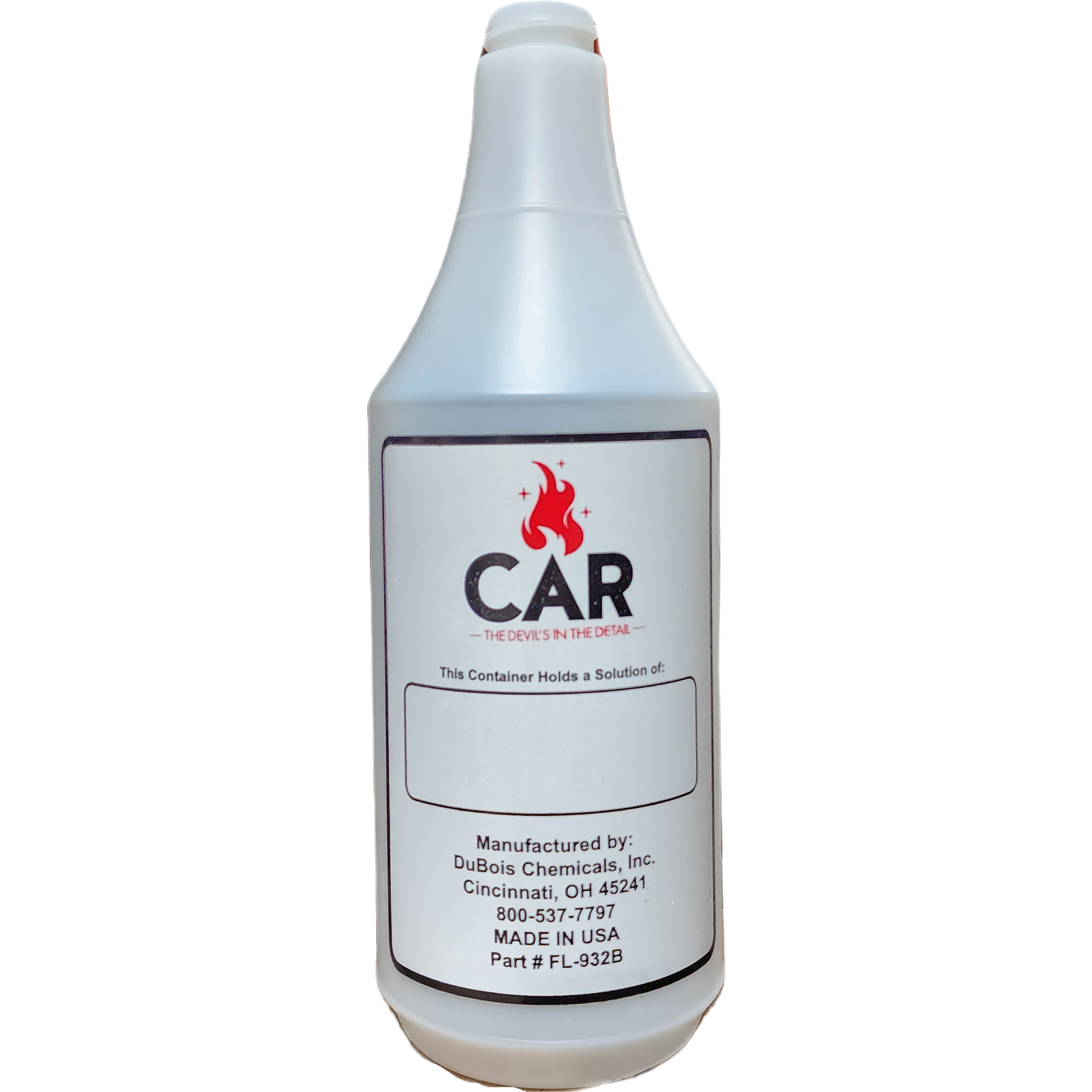 XCP FL-932B CAR Products Hi-Tech Generic Plastic Bottle (32 oz)