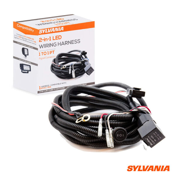 SLB LBARHRNS3P.BX Sylvania Dual Mode 1 Output LED Wiring Harness